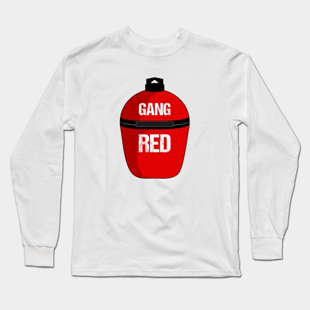 Gang Red BBQ Long Sleeve T-Shirt by nickmelia18